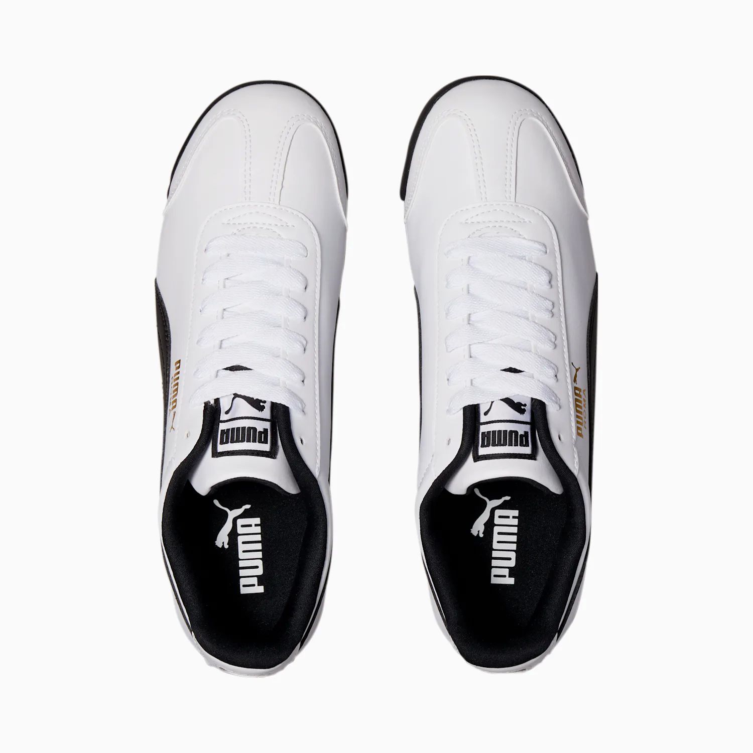 Tenis Puma Roma Basic Blanco Negro de Caballero