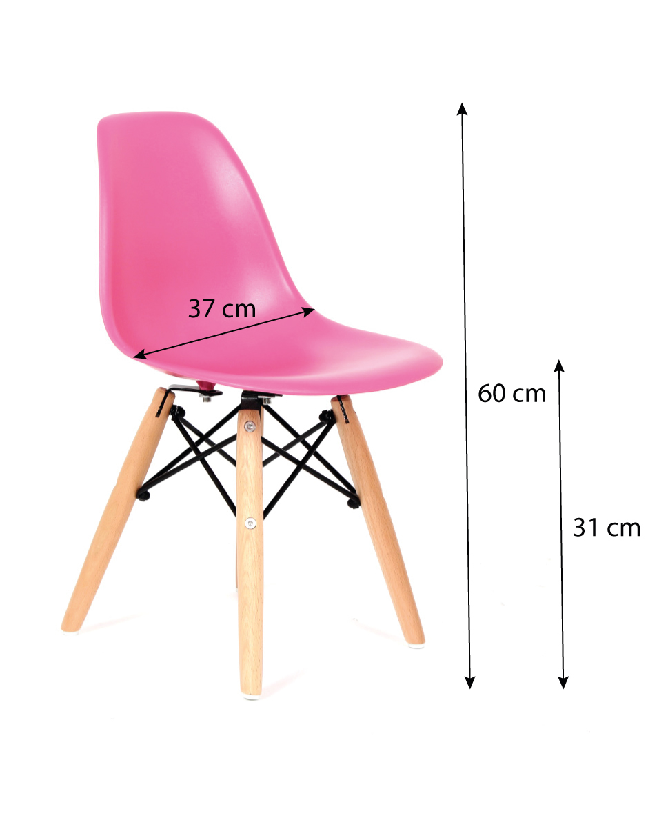 Silla Eames Infantil Para Niños Y Niñas - Duduk