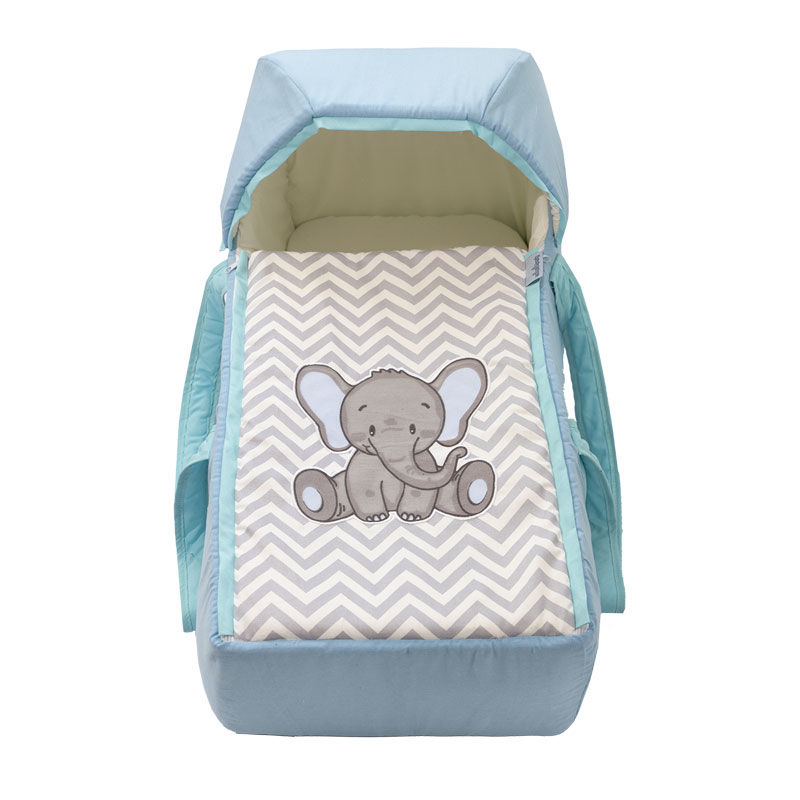 Bambineto para bebé mini cuna con colchón Elefantito