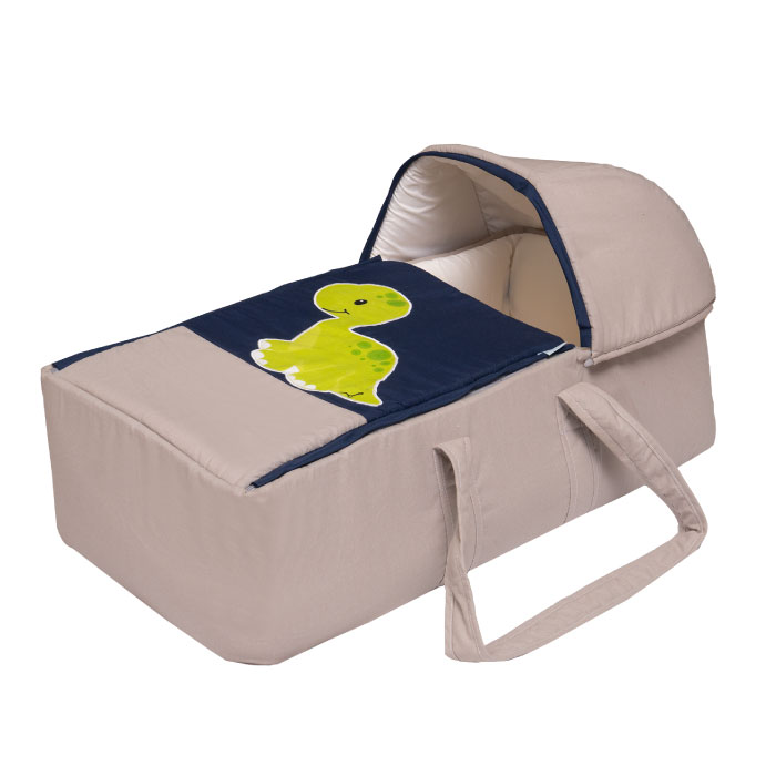 Bambineto para bebé mini cuna con colchón Little Dino