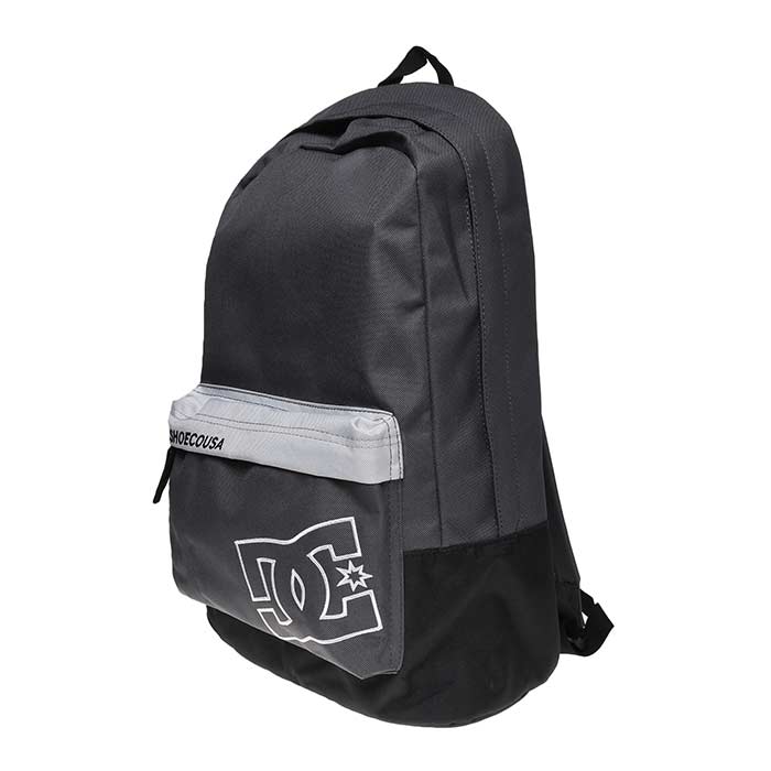 Mochila DC Shoes Unisex Skate Escolar Gris Negro ADYBP03080KRP0