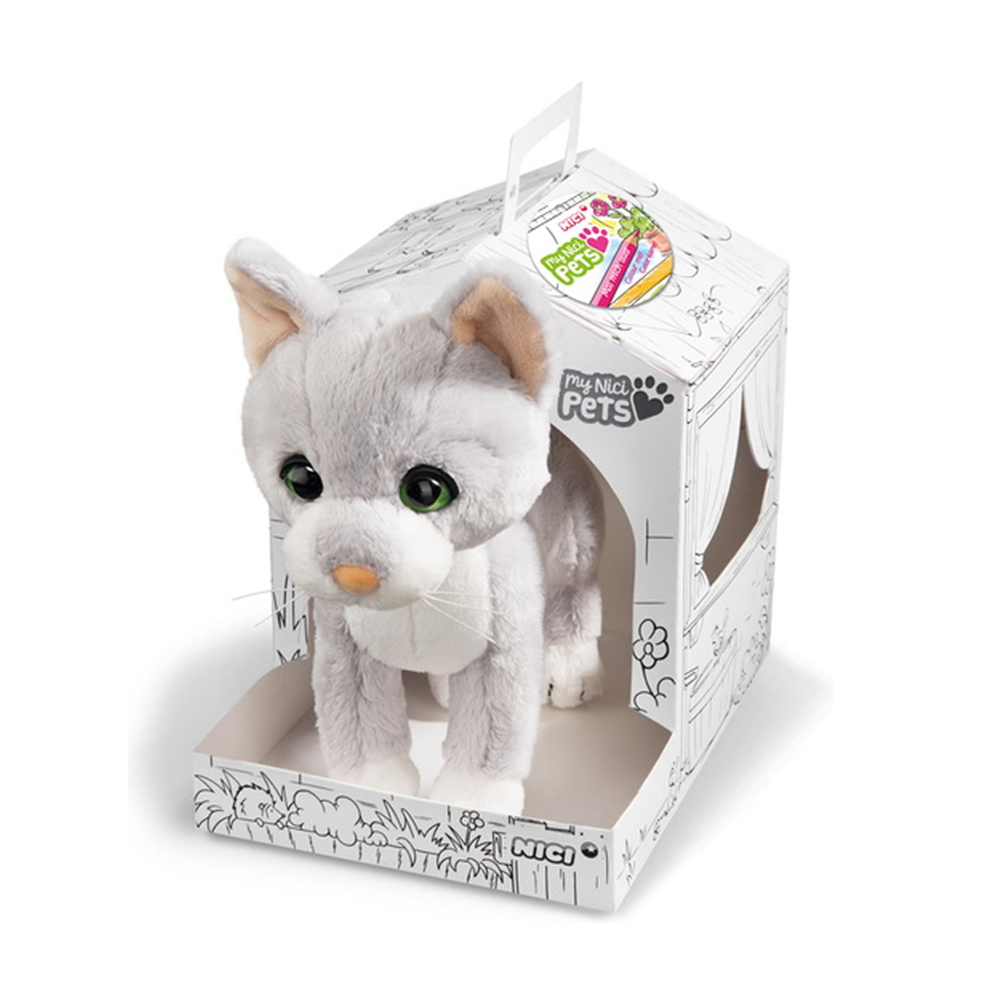 GATO 22CM EN CAJA DE REGALO