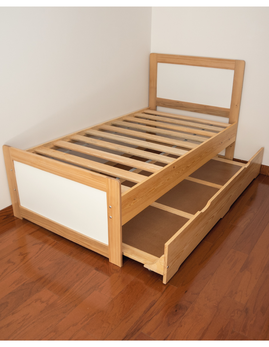 Cama De Madera Para Niños - Estilo Nórdico | Duduk Muebles