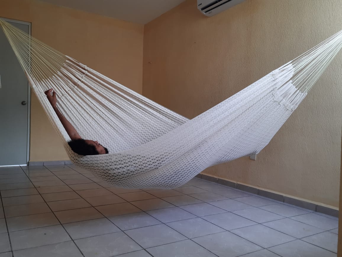 Hamaca Yucateca  de Algodón Tamaño Individual 