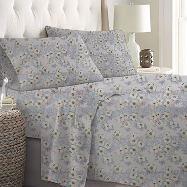 Juego de Sabanas Microfibra Azteca Matrimonial Leyla