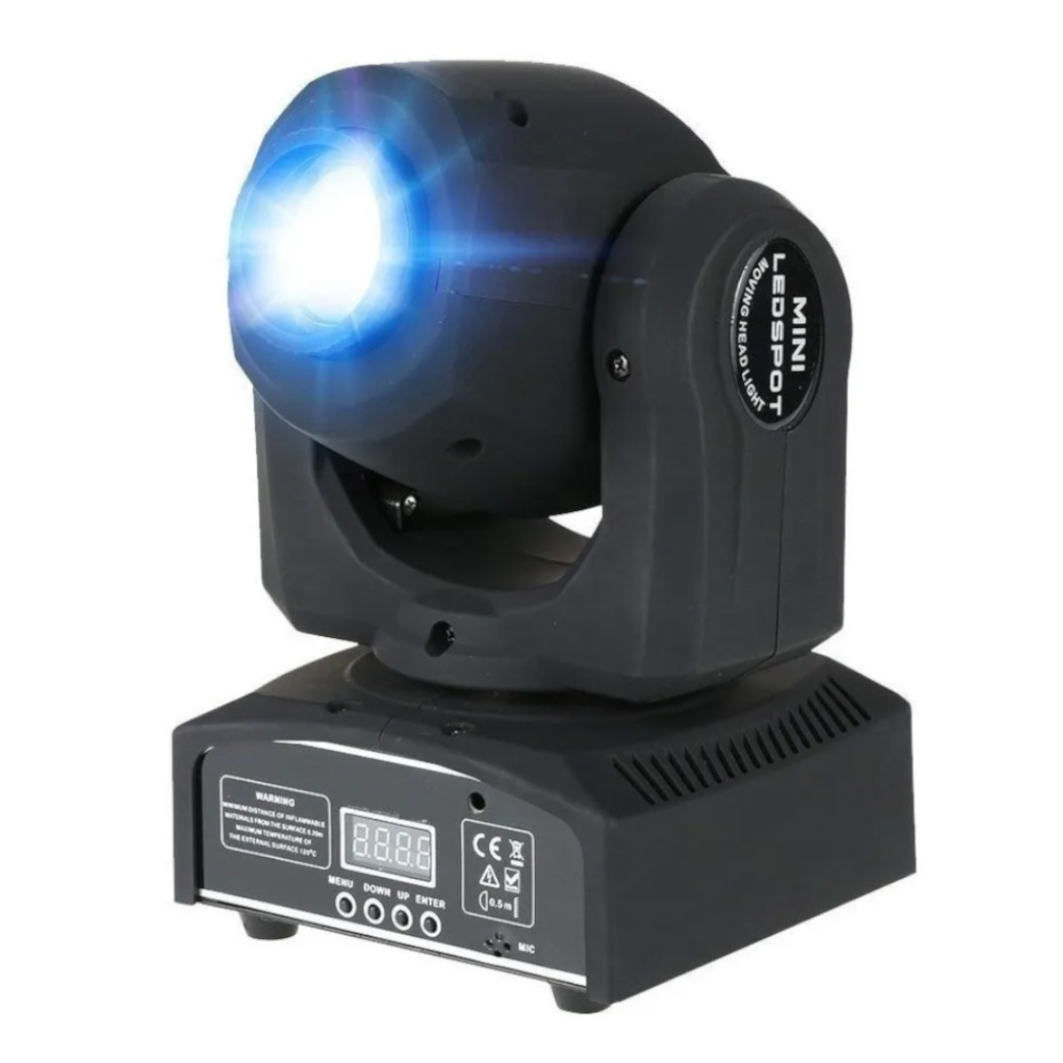 Cabeza Movil Led 60w Dmx Alta Velocidad Gobos Multicolor