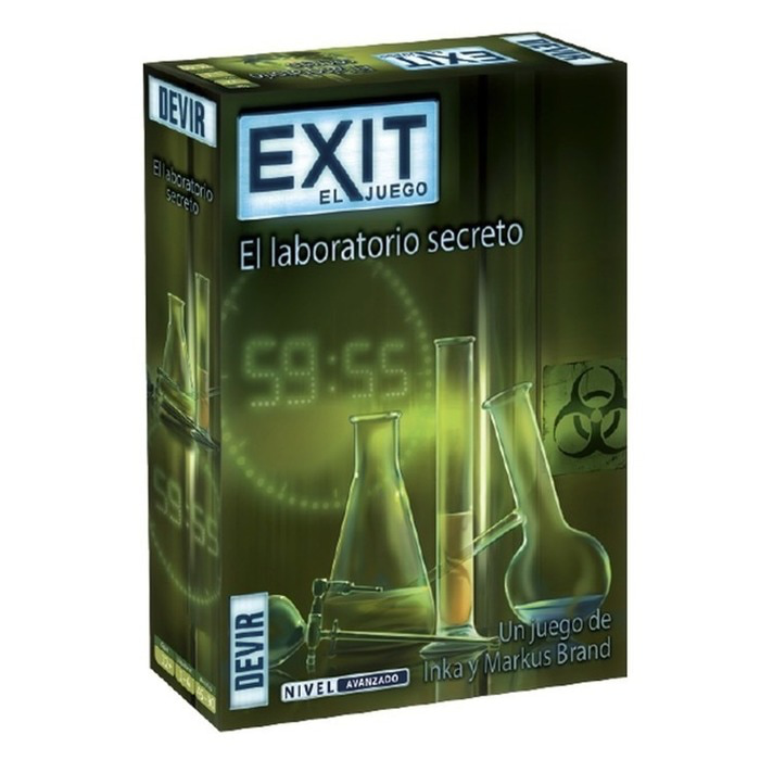 Exit El Juego: El Laboratorio Secreto - Juego de Mesa en Español - Devir