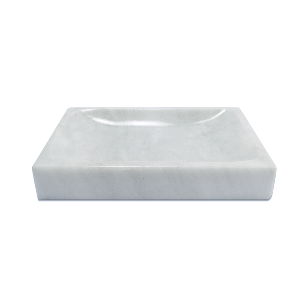 LUHOM LUJOSO HOGAR MEXICO Jabonera de Mármol Natural / Soporte de jabón para baño / Porta jabón / Jabonera de Baño y Cocina / Accesorios de Baño / Jabonera de piedra / Plato para jabón / Caja de jabón Hotel, Restaurante, Oficina y Bar.