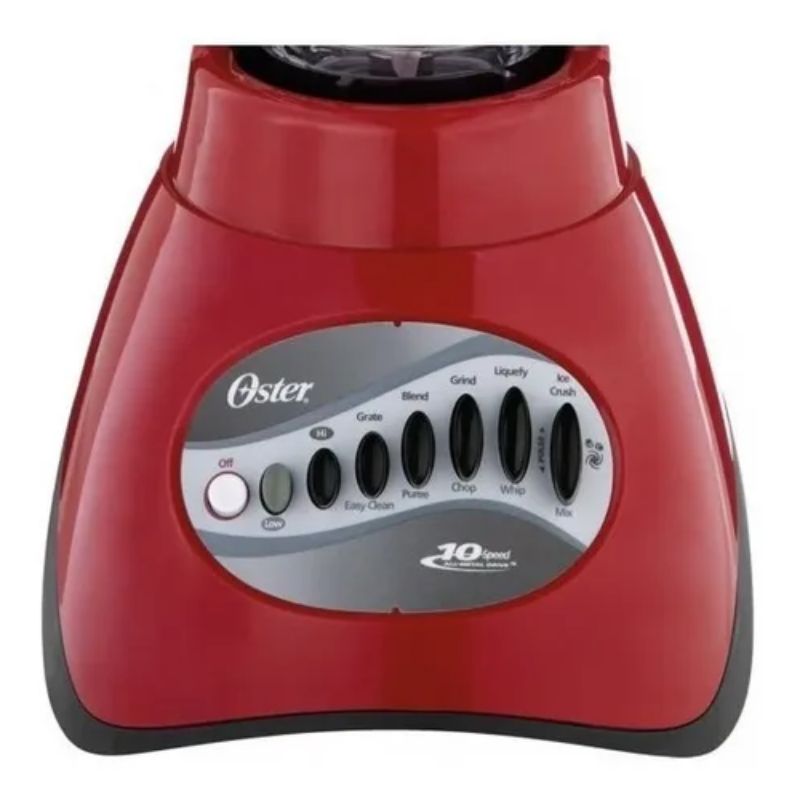 Licuadora Oster Roja 10 Velocidades 6831013000