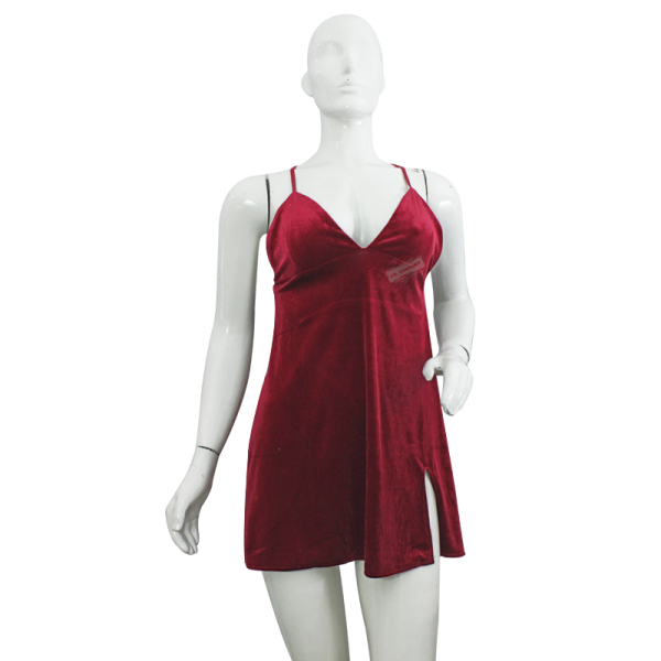Conjunto Camison + Tanga Para Dama Lenceria Encaje Sexy 1946