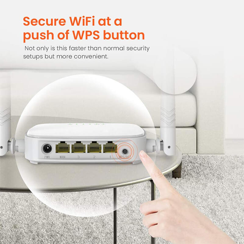 Router Inalámbrico Tenda Acceso Remoto 300 Mbps 5dbi N301 