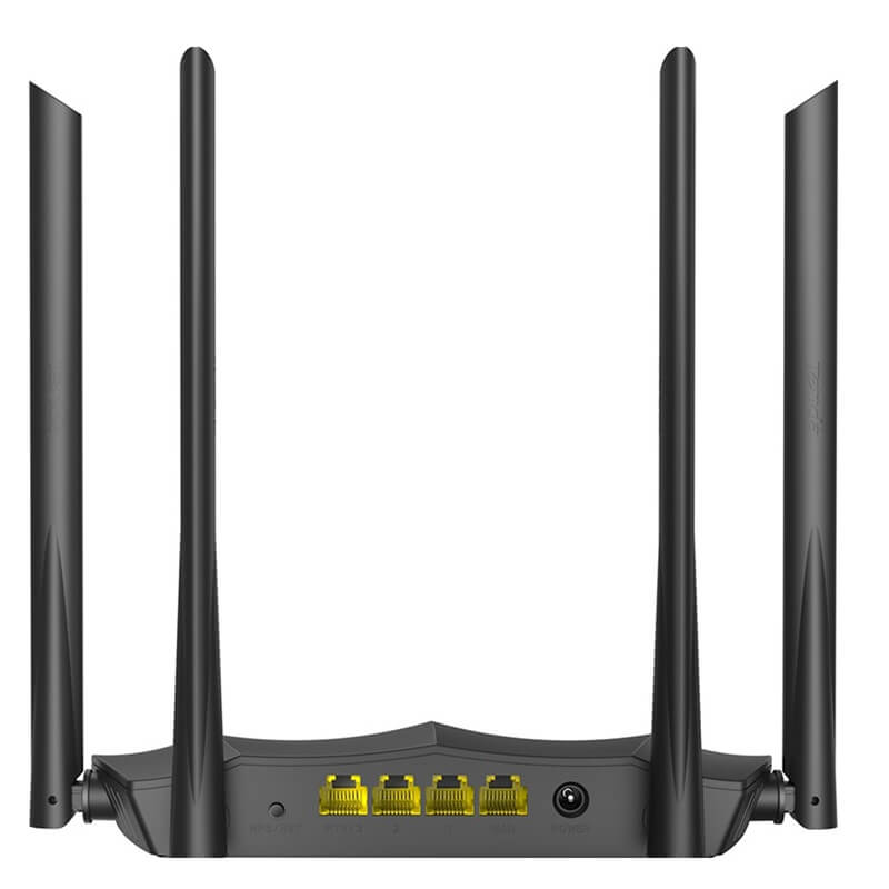 Router De Doble Banda Tenda Ac8 Wifi Gigabit Negro 100v/240v