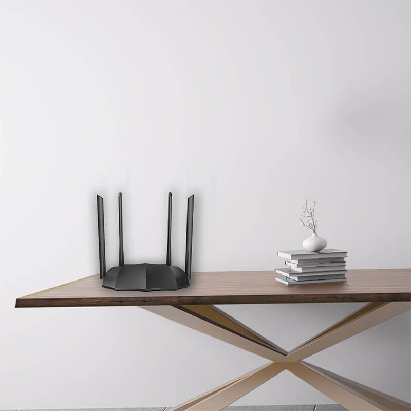 Router De Doble Banda Tenda Ac8 Wifi Gigabit Negro 100v/240v