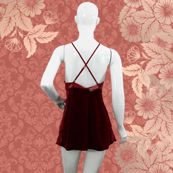 Conjunto Camison + Tanga Para Dama Lenceria Sexy  1943