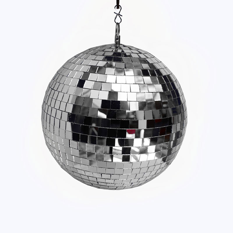 Steelpro Esfera De Espejos Retro Motorizada 70s Con Motor