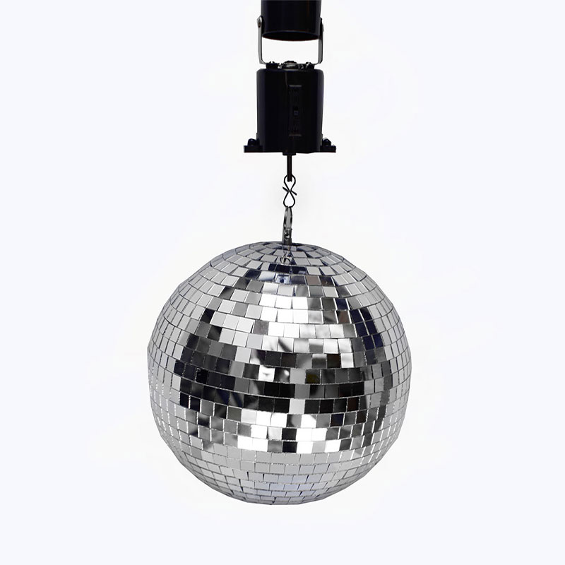 Steelpro Esfera De Espejos Retro Motorizada 70s Con Motor