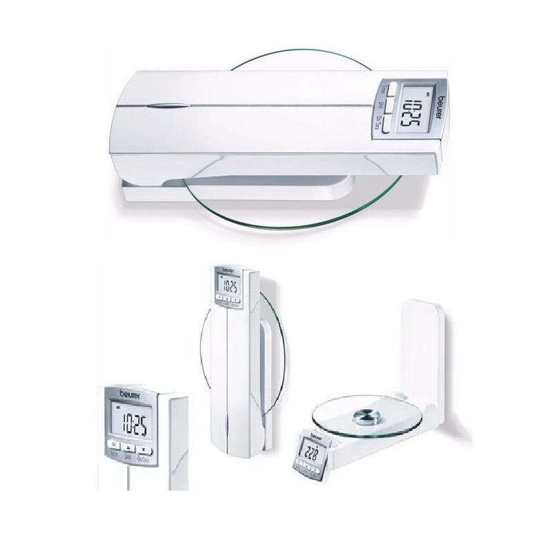 Bascula Digital De Pared Blanca (1gr A 5kg) Ks52 Beurer