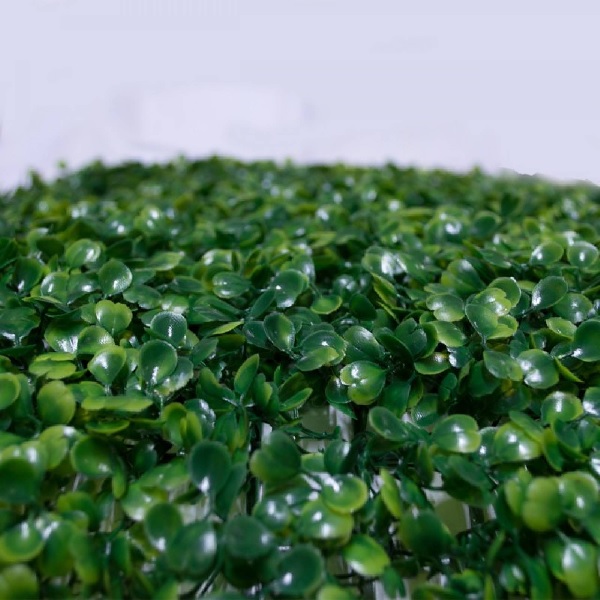 24 Piezas Follaje Artificial Para Muro Verde Oscuro Jardín 40x60 cm