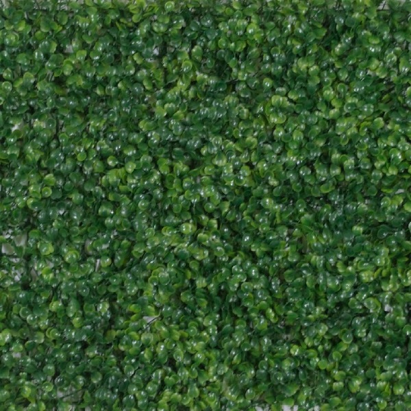 24 Piezas Follaje Artificial Para Muro Verde Oscuro Jardín 40x60 cm