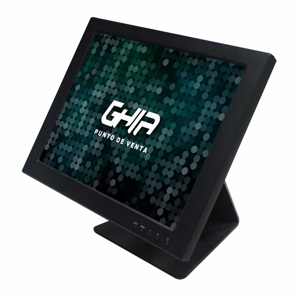 Monitor Touch Punto de Venta GHIA GMPOS115 de 15"  
