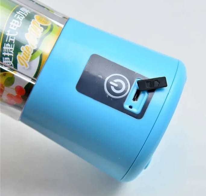 Vaso Licuadora Portátil Usb De 6 Aspas  Mezclador 4 Colores Diferentes