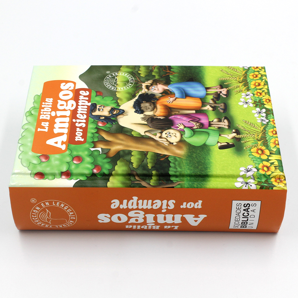 Biblia Para Niños Amigos Por Siempre Tla - Pasta Dura Naranja
