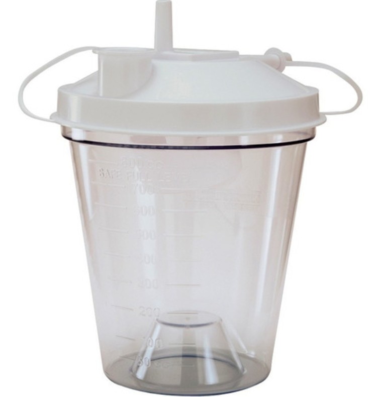 Vaso Recolector Para Aspirador De Secreciones