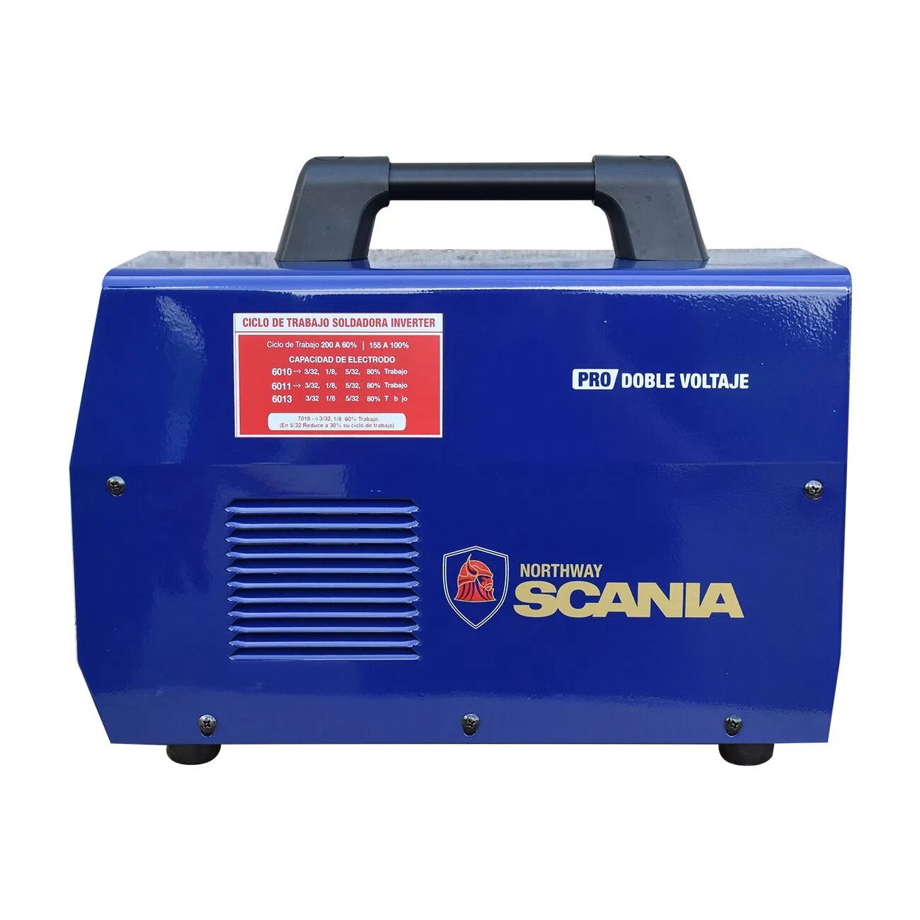 SOLDADORA PROFESIONAL INVERTER NORWAY SCANIA 110V/155A 220V/200A - SCA-220