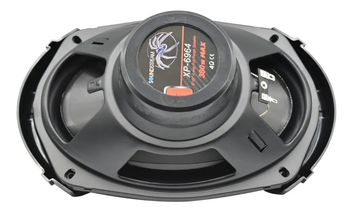 Bocinas 6x9 pulgadas SOUNDSTREAM XP-6964 4 VIAS 380 WATTS PARA AUTO