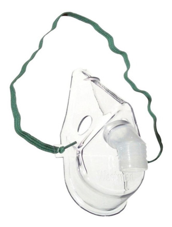 Mascarilla Adulto Alargada Para Nebulizador 