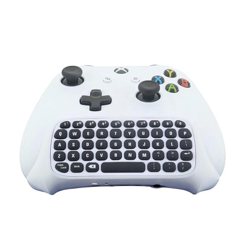 Teclado Mini Para Mandos De Xbox Multiplataforma Blanco
