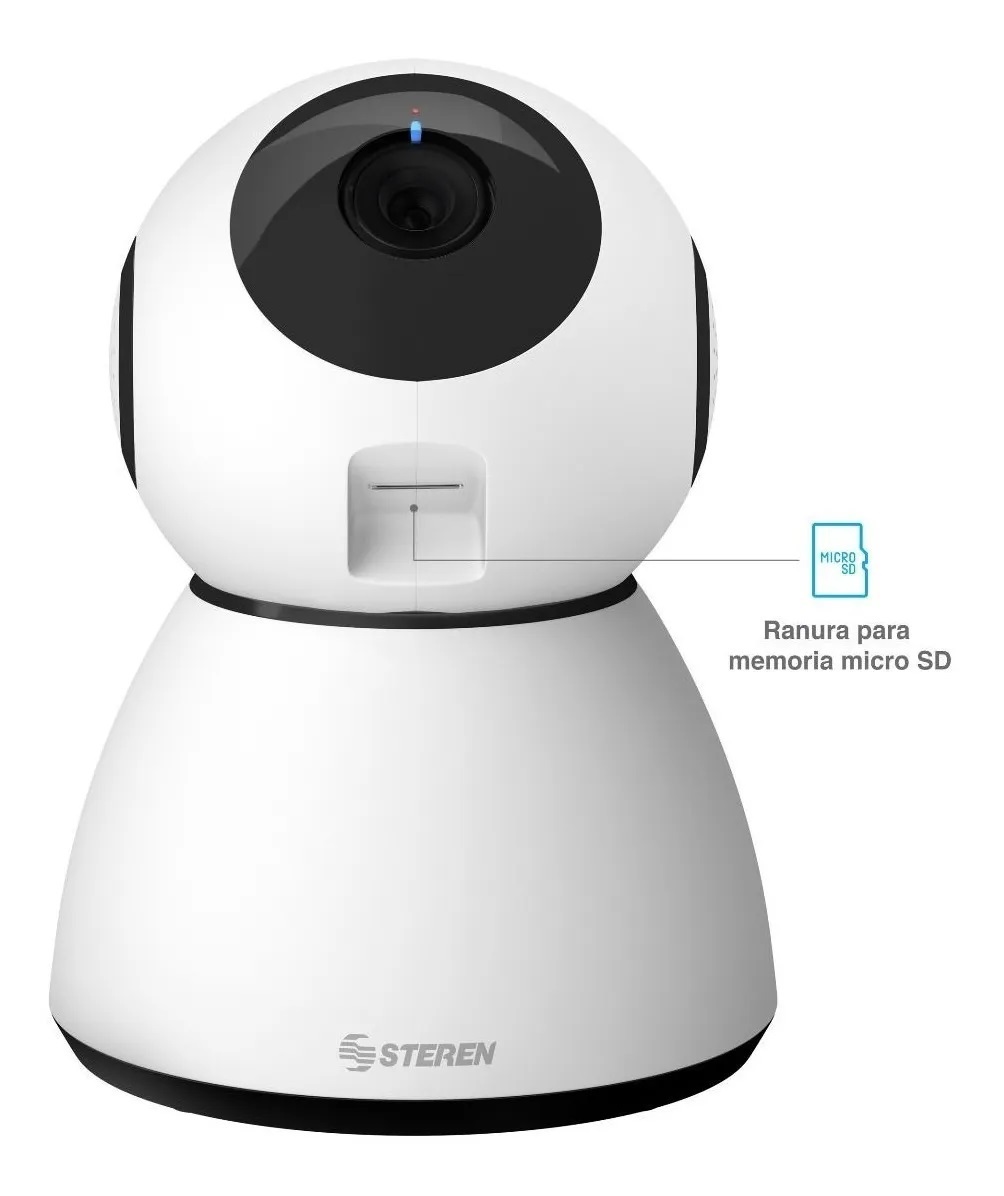 Cámara Wi-fi Hd Steren Cctv-218 De Seguridad Robotizada