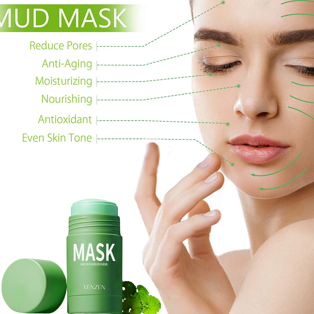 Mascarilla Verde Limpiadora Venzen 