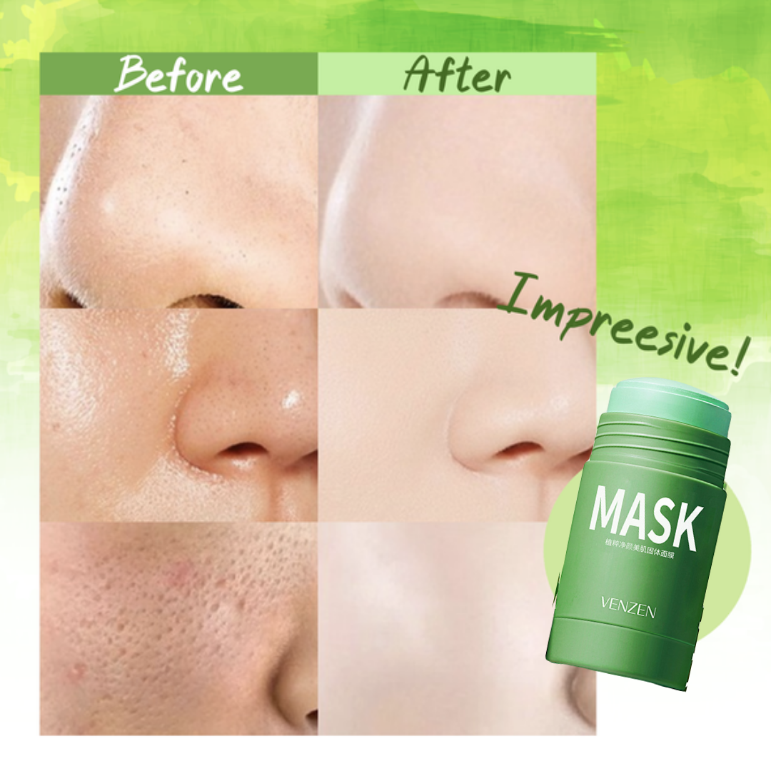 Mascarilla Verde Limpiadora Venzen 