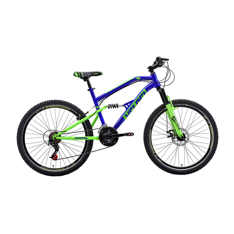 Bicicleta Veloci Naukas Pro FD Rodada 26 Azul