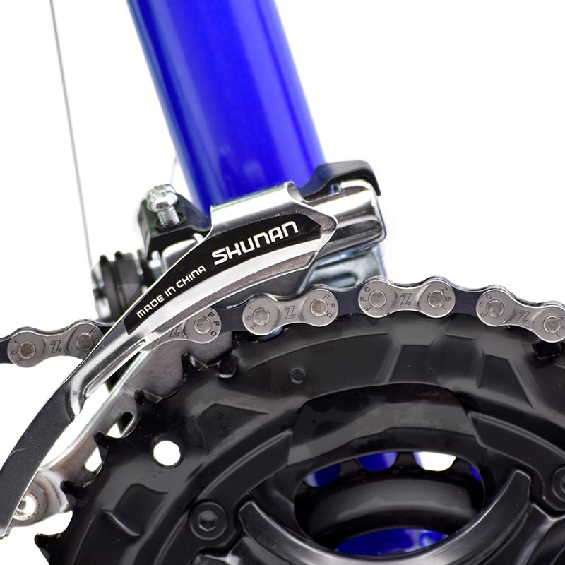 Bicicleta Veloci Naukas Pro FD Rodada 26 Azul