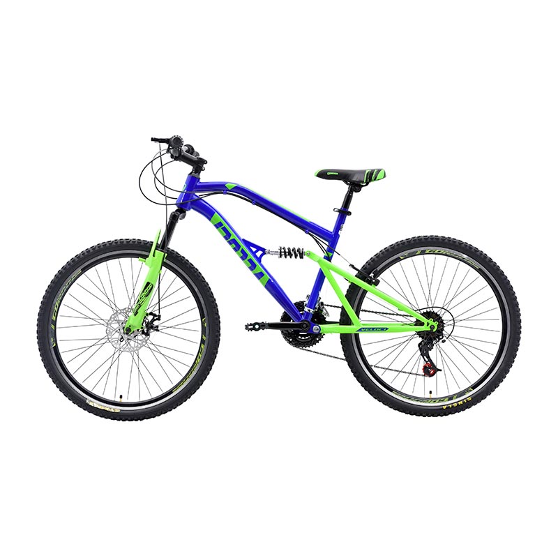 Bicicleta Veloci Naukas Pro FD Rodada 26 Azul
