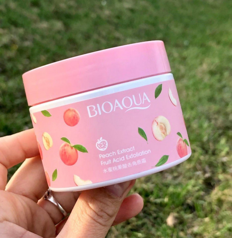 Exfoliante Facial De Durazno Bioaqua 