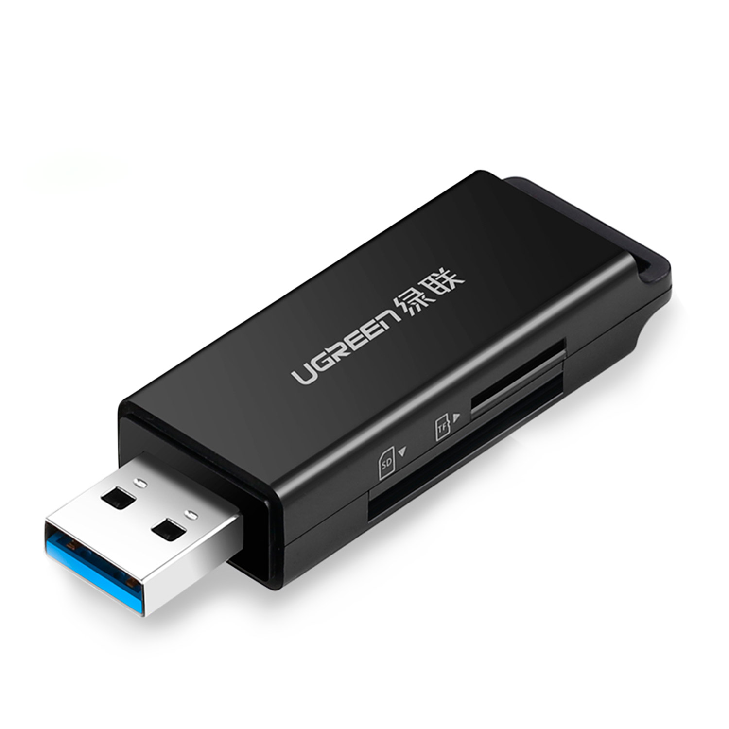 Hub Usb Lector Tarjeta Sd Ugreen 2 En 1 Sd Tf 5 Gbps Usb 3.0