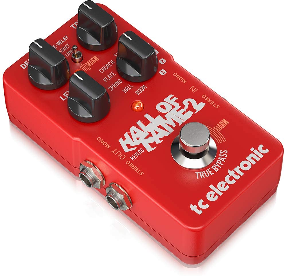 PEDAL PARA GUITARRA TC ELECTRONIC HALL OF FAME 2 REVERB