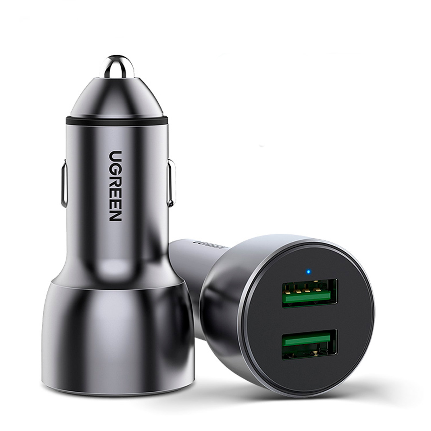 Cargador de Celular para Auto UGREEN con Carga Rapida