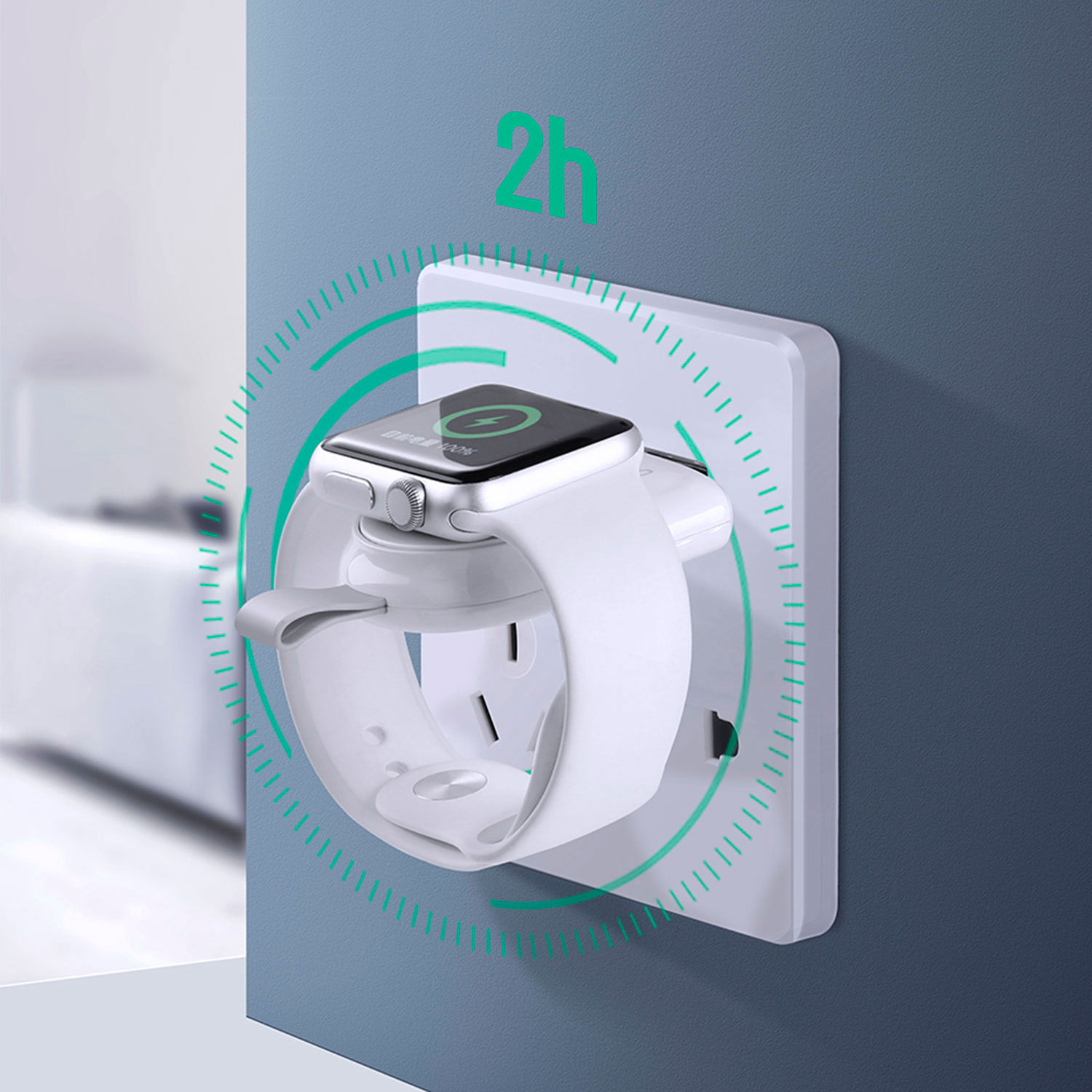 Cargador Inalambrico Portatil Ugreen Para Apple Watch Mfi