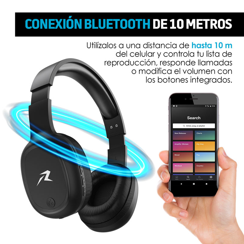 Audífonos Inalámbricos Bluetooth de Diadema Manos Libres W4000 Redlemon