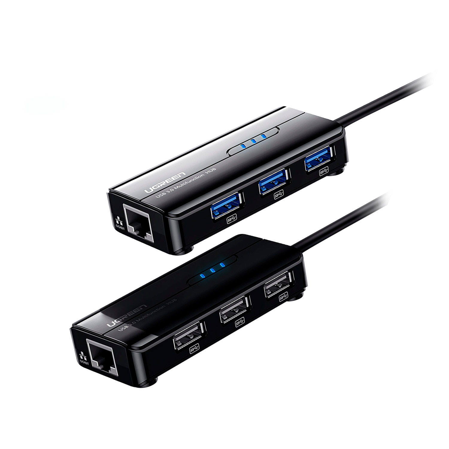 Hub Usb 3.0 Ugreen Gigabit Ethernet 1000 Mbps 3x Usb 3.0