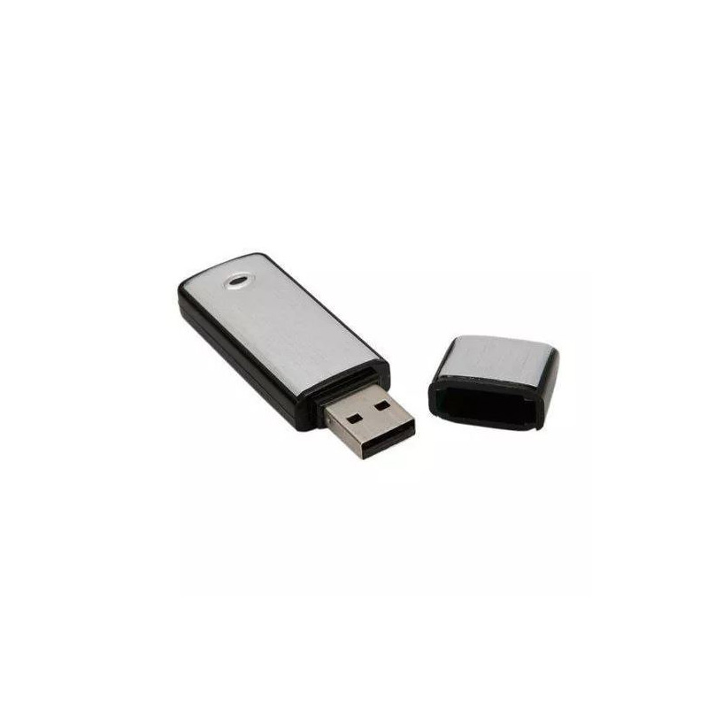 Mini Grabadora de Voz Audio Microfono Espia USB Dura mas de 15 Horas Incluye 8Gb