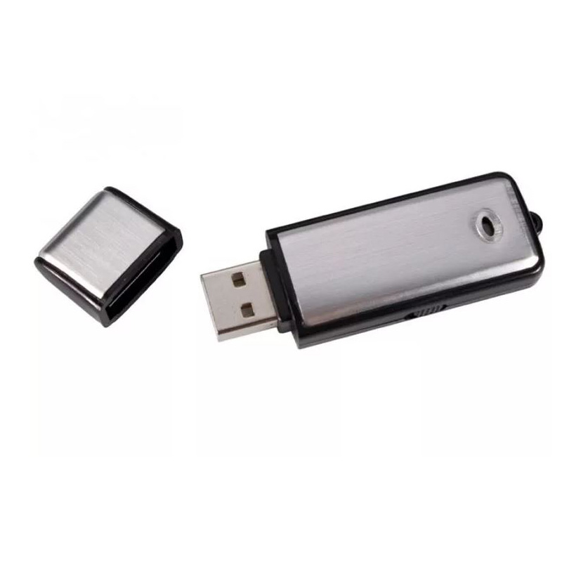 Mini Grabadora de Voz Audio Microfono Espia USB Dura mas de 15 Horas Incluye 8Gb