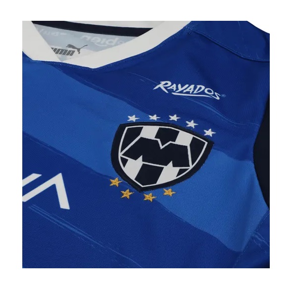 JERSEY PUMA CABALLERO MONTERREY VISITA AZUL TEMP 20/21 VERSION AFICIONADO