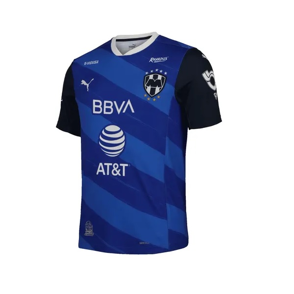 JERSEY PUMA CABALLERO MONTERREY VISITA AZUL TEMP 20/21 VERSION AFICIONADO