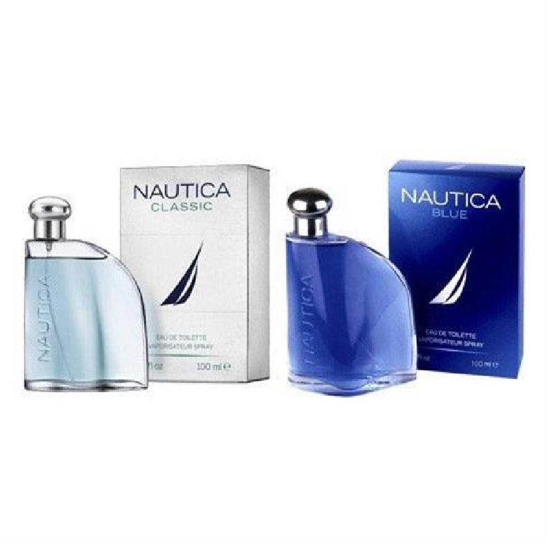 Paquete Perfumes 2X1 Nautica Blue + Classic Caballero 100 ml Edt Spray