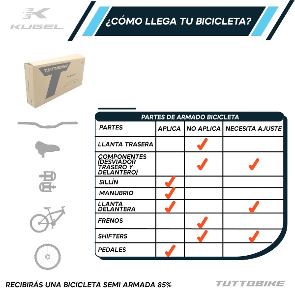 Bicicleta Montaña Rodada 29 21 Velocidades Kugel Di-MAX Bicicleta Aluminio R29 21 Velocidades Negro Bicicleta Montaña Rodada 29 Bicicletas Montaña 29 Aluminio Bici Montaña r29 Color Negro